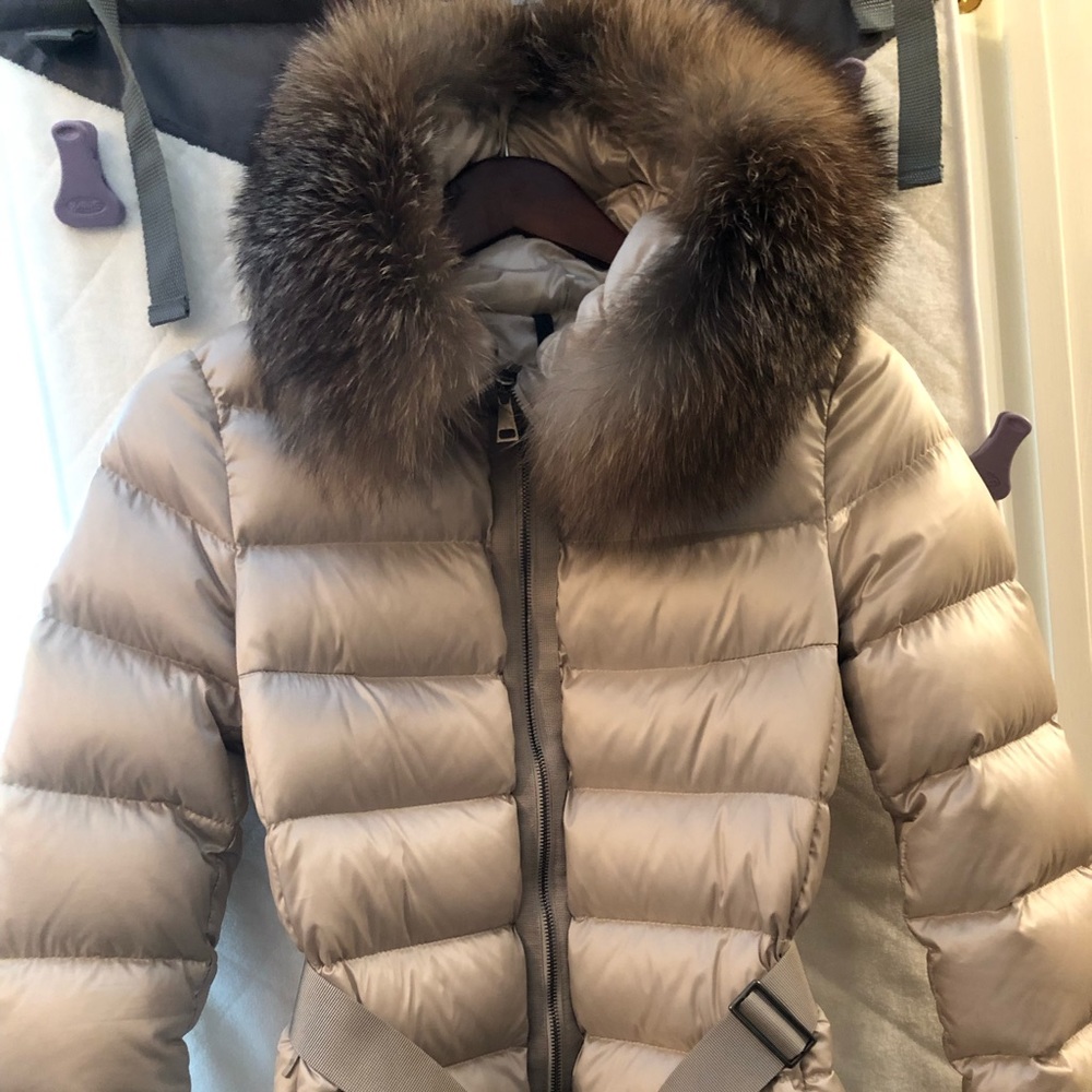 Moncler women’s down tatie jacket